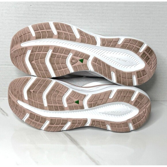 Skechers Edge Ride Power Flow Women’s 7.5 White Sneakers Air-Cooled Memory Foam - Picture 9 of 9